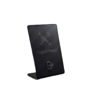 Tap Me NFC asztali tartó online étlaphoz